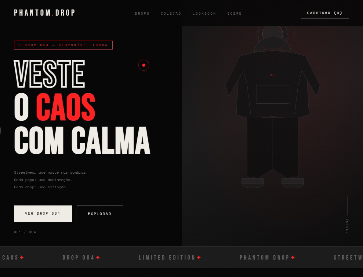 PHANTOM DROP — Loja Streetwear